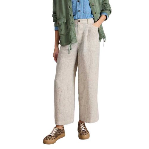 White Stuff Tia Linen Wide Leg Crop